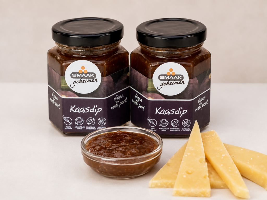 Käsedip Feige mit Port