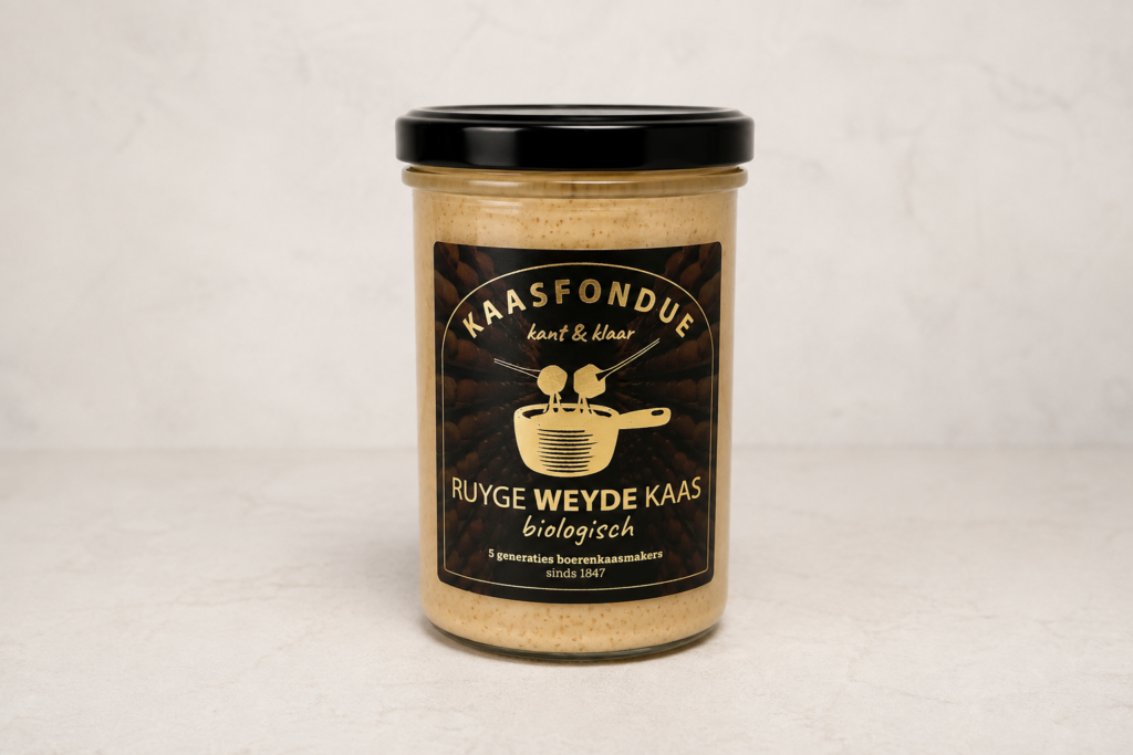 Hausgemachtes Bio Käsefondue